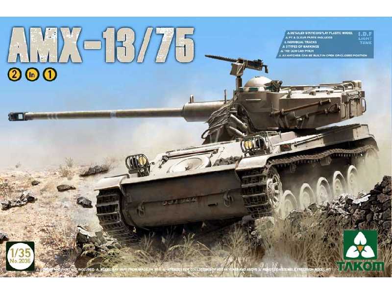 Takom 1/35 2036 I.D.F Light Tank AMX-13/75 