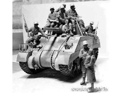 The 101st light company. US Paratroopers & British Tankman - image 17