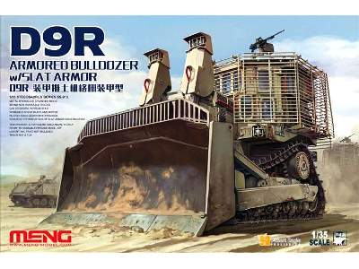 Caterpillar D9R armored bulldozer w/Slat Armor  - image 1
