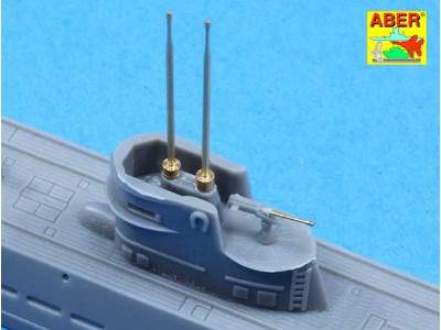 Set of barrels and periscopes for german U-Boot type IX  - image 3