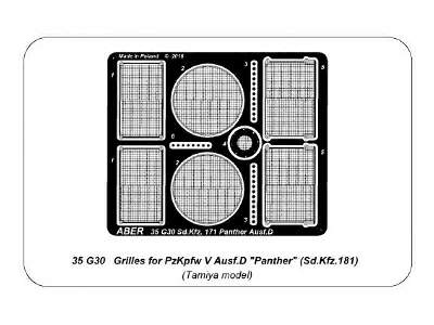 Grilles for PzKpfw V Ausf.D Panther (Sd.Kfz.181)  - image 10