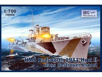 HMS Badsworth 1941 Hunt II class destroyer escort - image 1