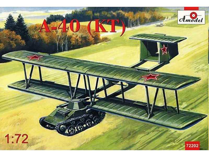 Antonov A-40 KT - soviet glider - flying tank - image 1