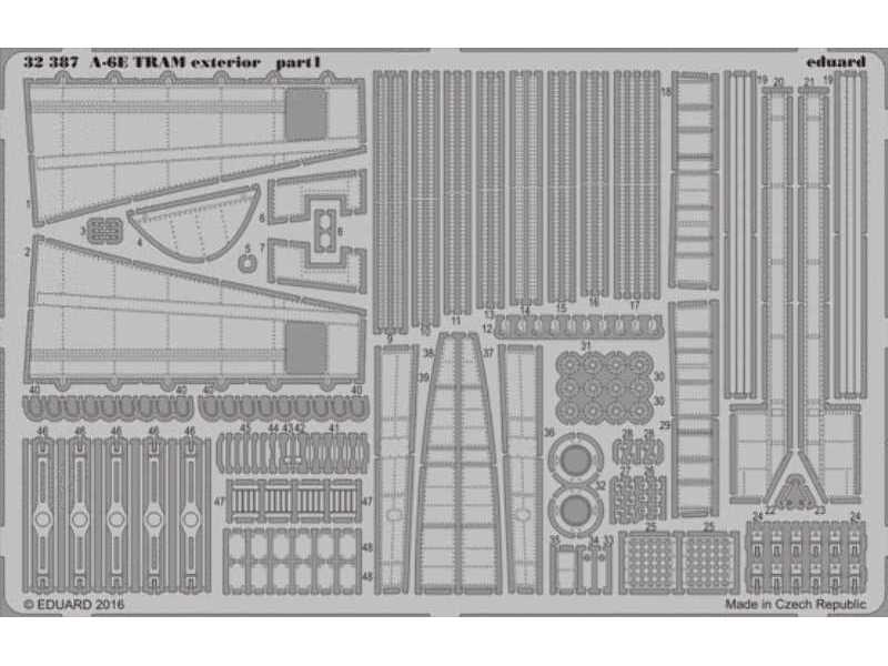 A-6E TRAM exterior 1/32 - Trumpeter - image 1