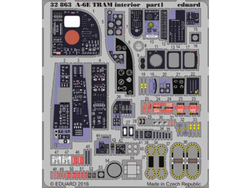 A-6E TRAM interior 1/32 - Trumpeter - image 1