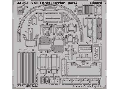 A-6E TRAM interior 1/32 - Trumpeter - image 2