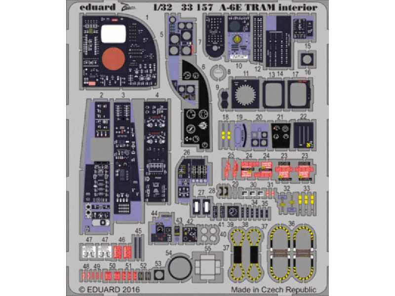 A-6E TRAM interior 1/32 - Trumpeter - image 1