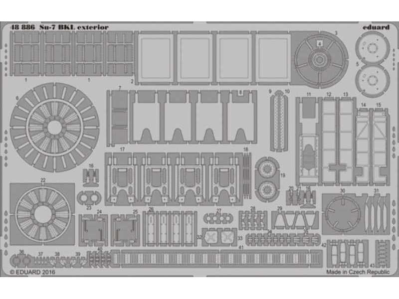 Su-7 exterior 1/48 - image 1