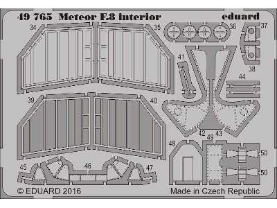 Meteor F.8 interior 1/48 - Airfix - image 2