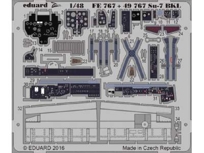 Su-7 interior 1/48 - Smer - image 1