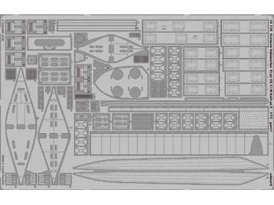 German Submarine Type IX C/40 hull pt.  2 1/72 - Revell - image 1