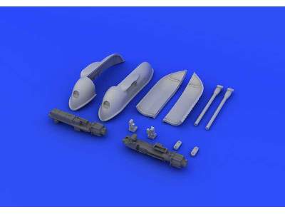 Bf 109 cannon pods 1/48 - Eduard - image 5