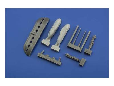 Bf 109 cannon pods 1/48 - Eduard - image 12