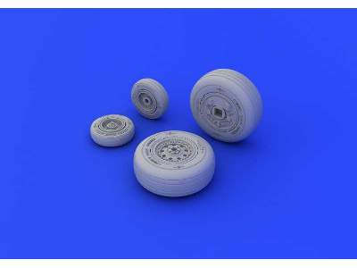 F-4J wheels 1/48 - Academy - image 2