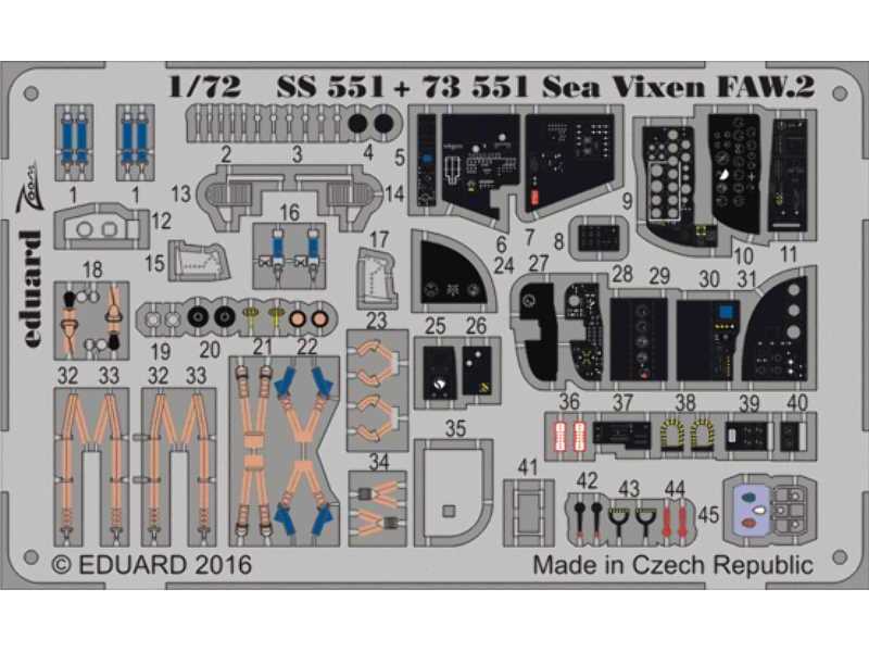 Sea Vixen FAW.2 1/72 - Cyber Hobby - image 1