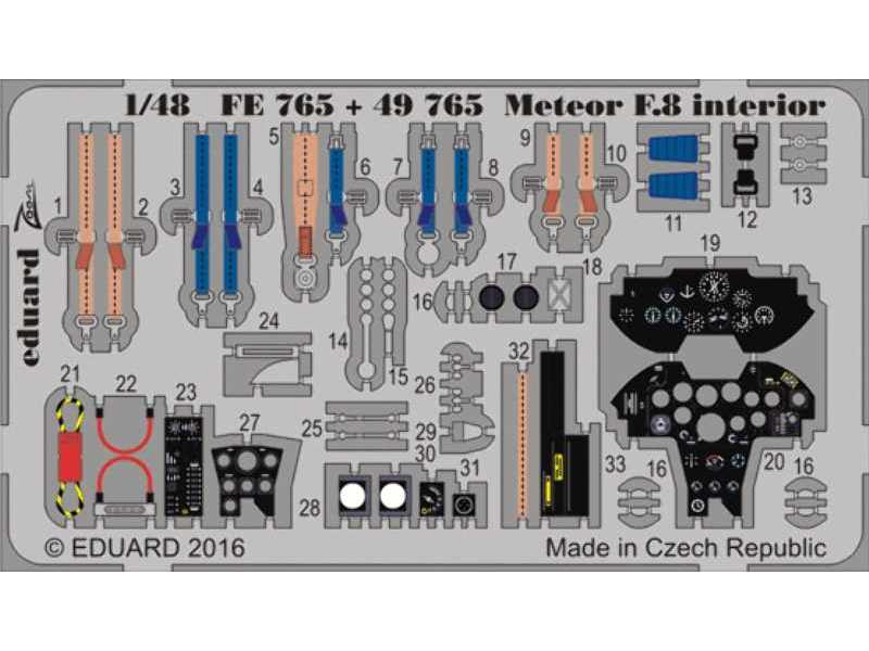 Meteor F.8 1/48 - Airfix - image 1