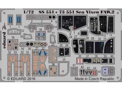 Sea Vixen FAW.2 1/72 - Cyber Hobby - image 1