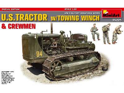 U.S. Tractor w/Towing Winch & Crewmen - image 1