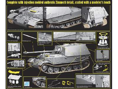 Sd. Kfz. 184 Elefant w/Zimmerit - image 2