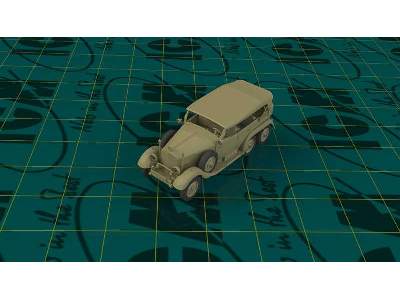 Mercedes G4 Soft Top (1935 production), WWII German Staff Car - image 3