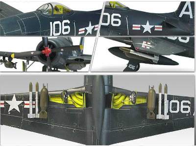 Grumman F8F-1/2 Bearcat - USS Tarawa - image 3