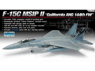 F-15C MSIP II - California ANG 144th FW - image 1