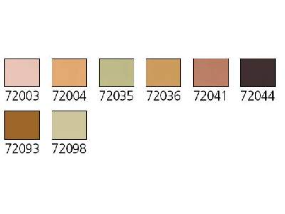 Game Color Set - Skintones - 8 units - image 2