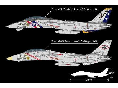 USN F-14A VF-2 Bounty Hunters - image 9