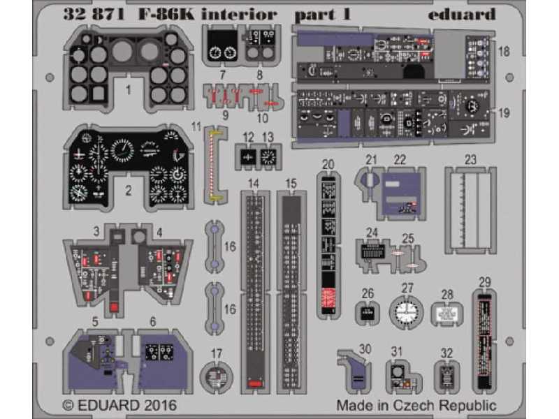 F-86K interior 1/32 - Kitty Hawk - image 1