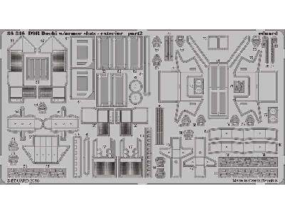 D9R Doobi w/  armor slats - exterior 1/35 - Meng - image 2