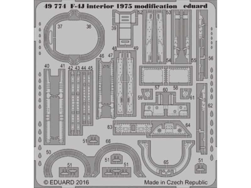 F-4J interior 1975 modification 1/48 - Academy - image 1
