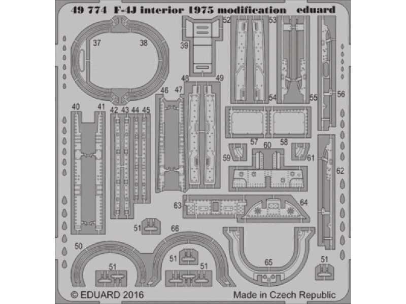 F-4J interior 1975 modification 1/48 - Academy - image 1 F-4J interior 1975 modification 1/48 - Academy - image 1