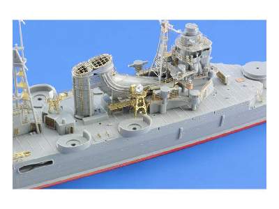 IJN Mikuma superstructure 1/350 - Tamiya - image 8