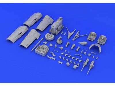 Bf 109G-6 engine & fuselage guns 1/48 - Eduard - image 7