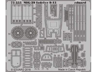 MiG-29 Izdelye 9-13 1/72 - Zvezda - image 1