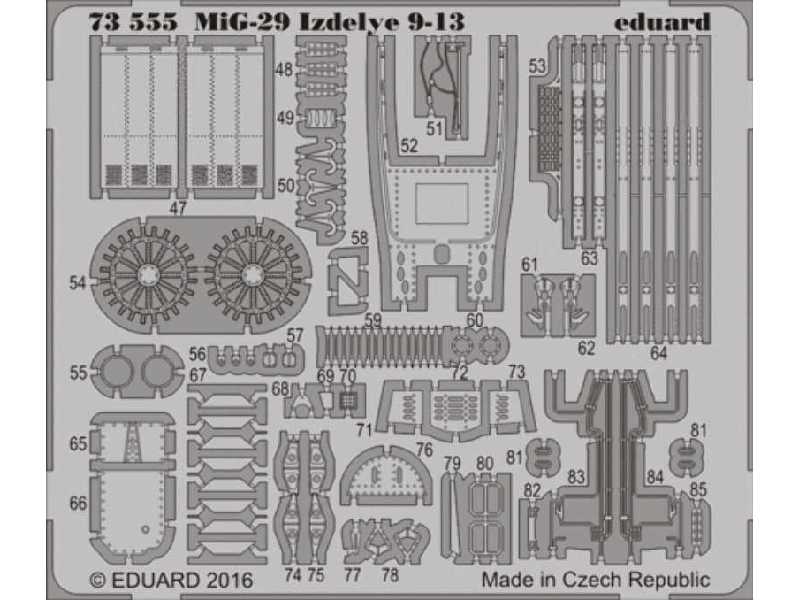 MiG-29 Izdelye 9-13 1/72 - Zvezda - image 1