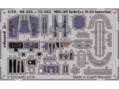 MiG-29 Izdelye 9-13 1/72 - Zvezda - image 2