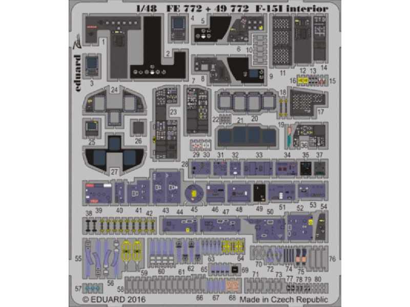 F-15I interior 1/48 - Great Wall Hobby - image 1