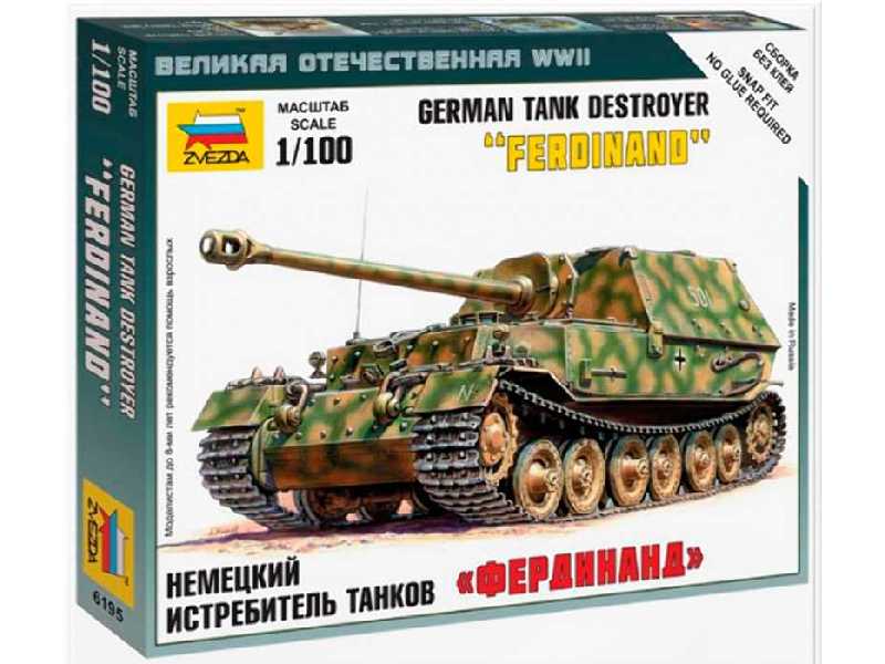 German Tank Destroyer Ferdinand - image 1