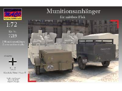 Ammunition trailers for anti-aircraft guns Flak - image 1