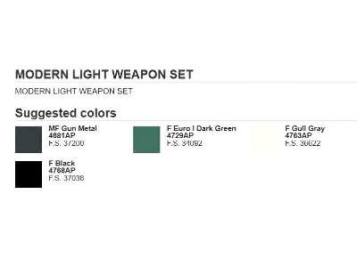 Modern Light Weapon Set - image 6