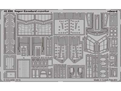 Super Étendard exterior 1/48 - Kinetic - image 1