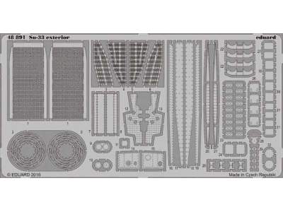 Su-33 exterior 1/48 - Kinetic - image 1