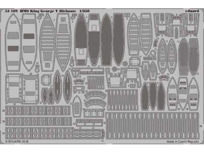 HMS King George V lifeboats  1/350 1/350 - Tamiya - image 1