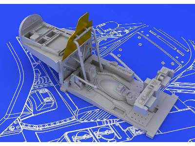 P-38J cockpit 1/48 - Academy - image 5