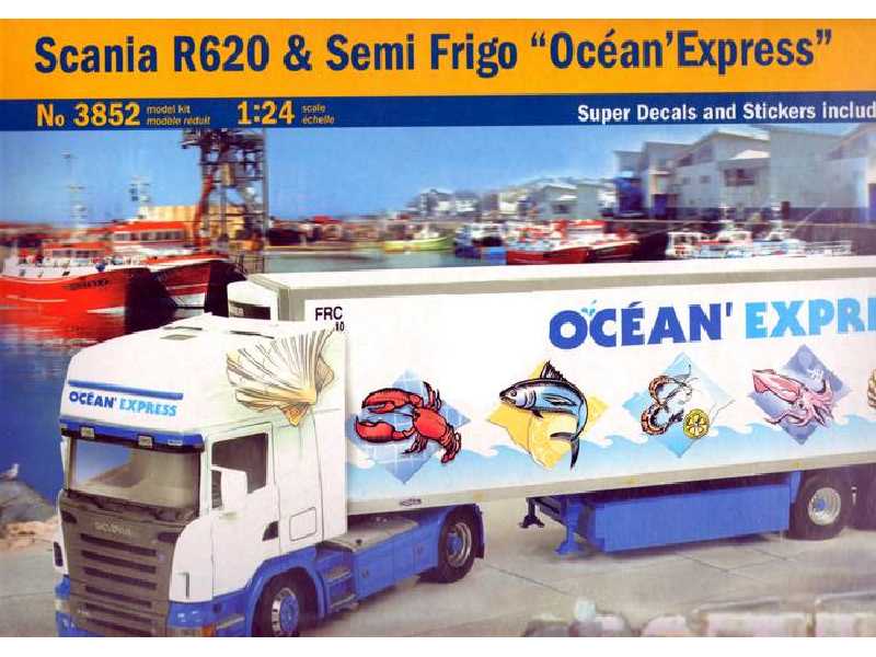 Scania R620 & Semi Frigo Ocean Express - image 1