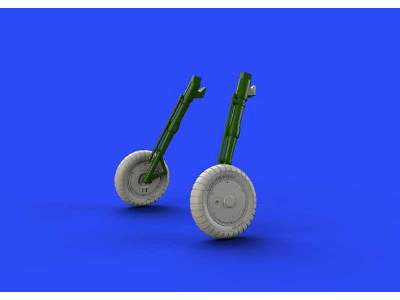 Bf 109G-6 wheels 1/48 - image 1