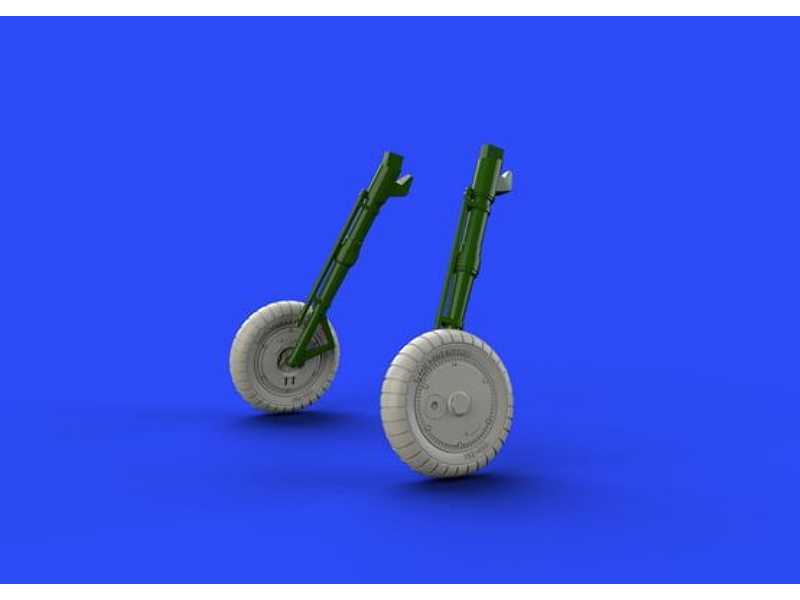 Bf 109G-6 wheels 1/48 - image 1