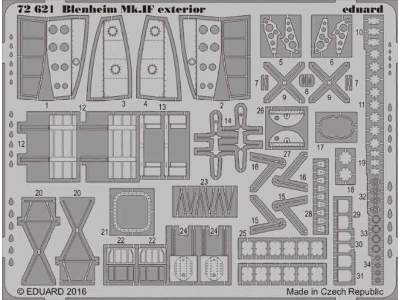 Blenheim Mk. IF exterior 1/72 - Airfix - image 1