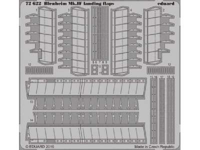 Blenheim Mk. IF landing flaps 1/72 - Airfix - image 1